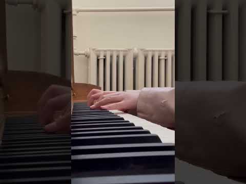 piano practice (beethoven piano sonata "pathétique" no.8 in c minor, op.13)