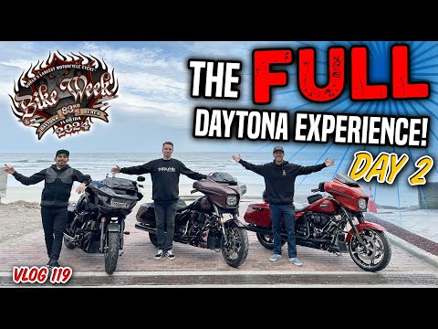 The FULL Daytona Experience! (BIke Week Day 2) - Vlog 119