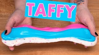 Homemade Taffy Candy Recipe / Salt Water Taffy (Cotton Candy, Bubble Gum & Funfetti)