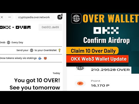 Over Wallet 3 Important Task To Get Airdrop || Here Mining Airdrop New Update