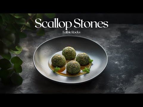 Scallop Stones Unveiled: Seafood's Most Luxurious Delight! 🌊✨ #GourmetAdventures