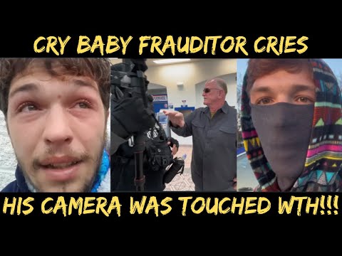 Frauditor Plays FAFO & Cries Over His Camera Being Touched