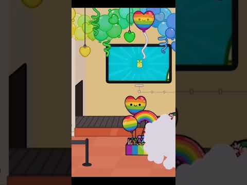 toca boca daily gift (rainbow pack) #shorts #tocaboca