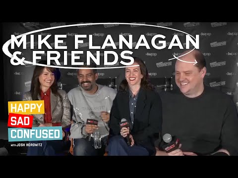 Mike Flanagan, Kate Siegel, Carla Gugino, Rahul Kohli talk collaborations, THE EXORCIST,Stephen King