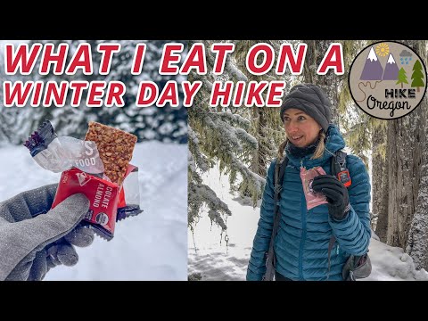 What I Eat On A Winter Day Hike