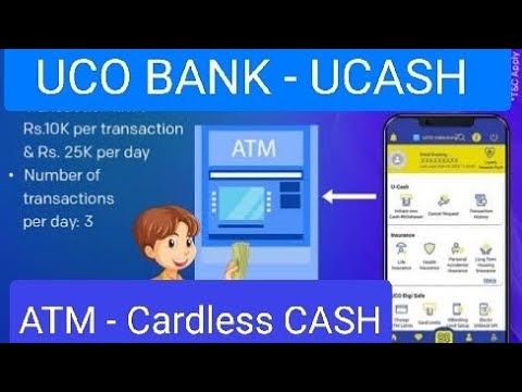 Cardless ATM Withdrawal UcasH at UCO Bank ATM #tech_kurippugal