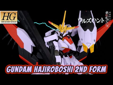 P-Bandai HG Gundam Hajiroboshi 2nd Form Review | Gundam Iron-Blooded Orphans: Urdr Hunt