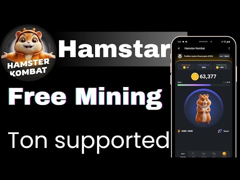 Hamster free mining Airdrop same like notcoin | crypto Airdrop | project like notcoin