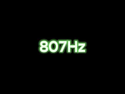 807Hz Tone Test: Speaker and & Headphone Frequency Response Test