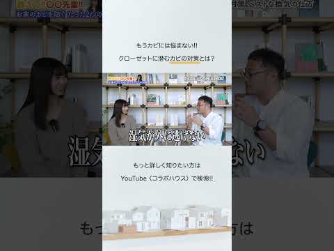 【切り抜き】もうカビには悩まない!!クローゼットやお風呂に潜むカビの対策とは？教えて!!〇〇先輩!!