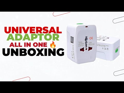 Universal adaptor || #unboxing #universe #adopter