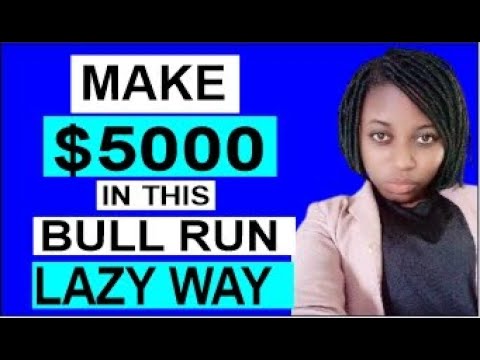 Laziest Way to Make Money Online For Beginners In This Bull Run || $5000