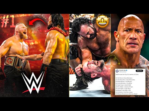 Roman Reigns Vs Brock Lesnar No. 1🔥| CM Punk/Drew McIntyre TOP RIVALRY, The Rock | WWE News