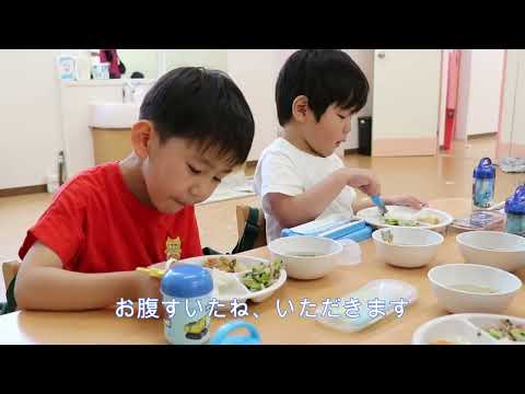 ３歳児「今日の給食」（2024 06 04）