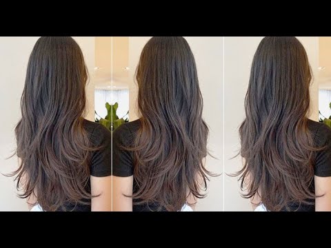 Perfect Long Layered Haircut Tutorial Women with Layered Hair Cutting Techniques