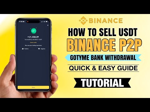 How to SELL USDT on Binance P2P | GoTyme Bank Withdrawal | App Tutorial