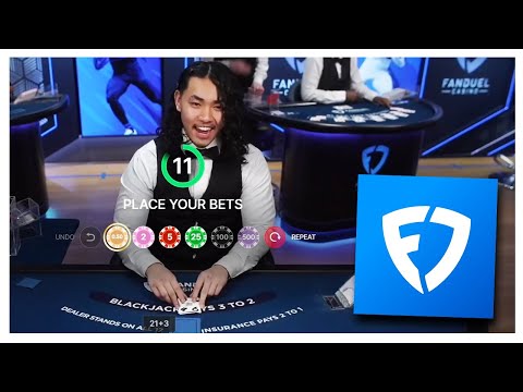 FanDuel Live Blackjack REVIEW (live blackjack dealer in PA)