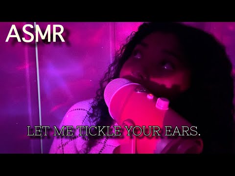 ASMR🎙️ | let me give you ULTIMATE ear tickles 👂🏾🙉(ear meltingggggg🫨🤤)