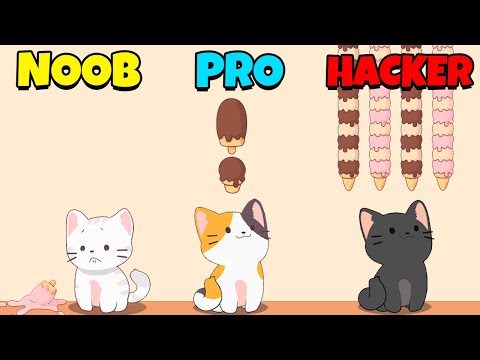 NOOB vs PRO vs HACKER - Duet Cats