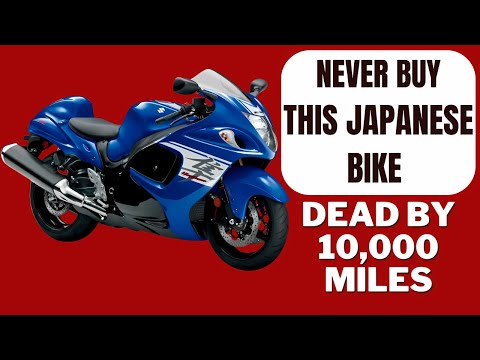 10 least reliable JAPANESE Motorcycles that won’t even last 10,000 miles