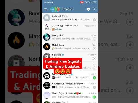 Free Trading Signals + Crypto Airdrop News & Update - Join My Telegram #crypto #airdrop #trading