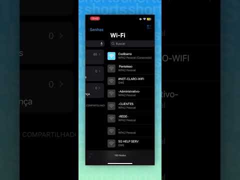 COMO COMPARTILHAR WI-FI PELO QR CODE IPHONE #IPhone #IOS