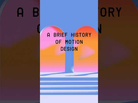 The History of Motion Design #shorts