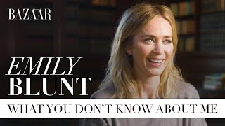 Emily Blunt: What you don't know about me | Bazaar UK