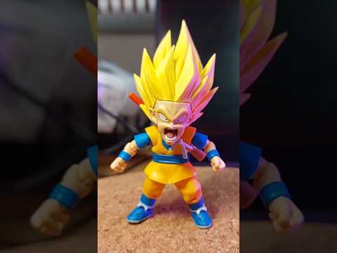 goku vegeta veganya 🤣 #shorts #goku #vegeta #anya #shf #dragonball #funny #shfiguartsdbz