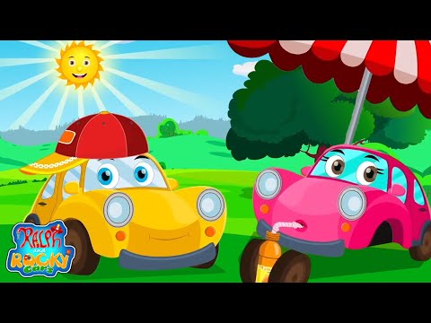 The Weather Song | Nursery Rhymes and Children Songs For Babies | Car Cartoons with Ralph and Rocky