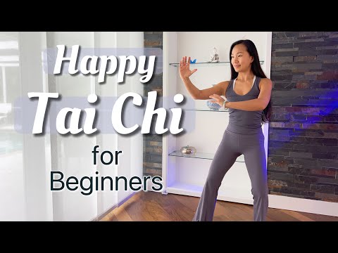 Tai Chi for Beginners -Happy Tai Chi | Easy to Follow | Stretch-Meditation-Flow Step by Steps