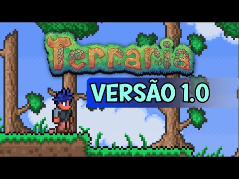 JOGUEI NA VERSÃO 1.0 DO TERRARIA, SERÁ QUE MUDOU MUITA COISA??