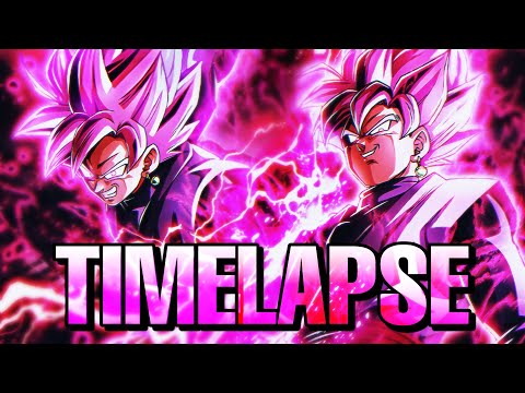 {EDIT TIMELAPSE} ”Proof of Power to Judge all of Creation - Rosé Goku Black”