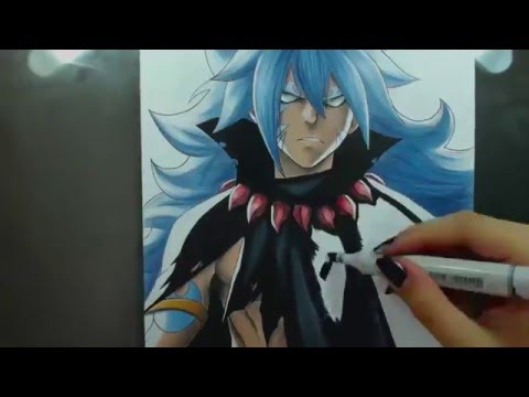 Speed Drawing - Acnologia Human Form (Fairy Tail)