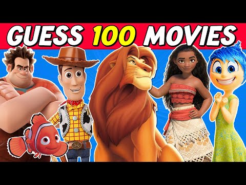 Guess 100 Disney Movies From 1 Image! 🎬✨