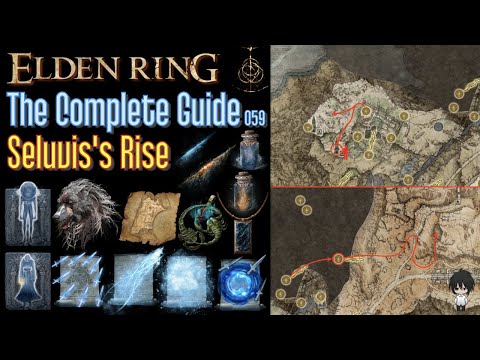 Elden Ring The Complete Guide - 059 Seluvis's Rise (all items all quests walkthrough)