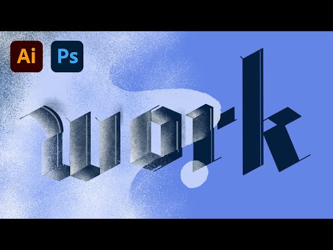 Add textures in Illustrator using Photoshop