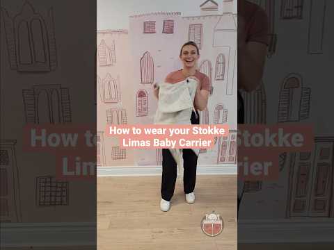 How to wear your Stokke Limas Carrier #babywearing #babycarrier