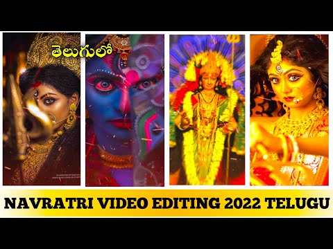 Navaratri special video editing Durga puja video editing alight motion || Navaratri video editing