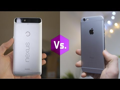 Nexus 6P Vs. iPhone 6S (2017)