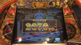 [メダルゲーム]グランドクロスクロニクル 一撃2670枚獲得！