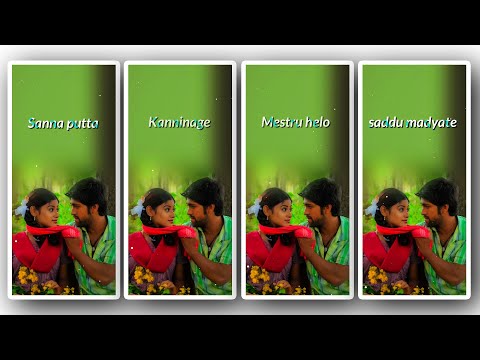 💥 New Trending Boy's Attitude Video Editing Kannada in Alight motion New Video Editing Kannada