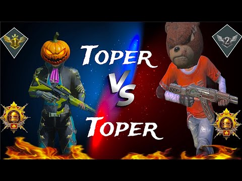 toper VS toper (on1 rank VS on2 rank) #pubg #pubgmobile