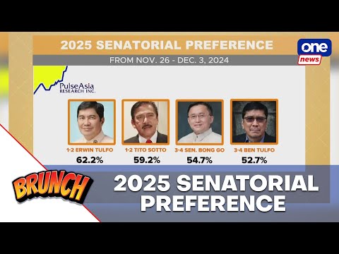 Erwin Tulfo tops latest Pulse Asia senatorial poll