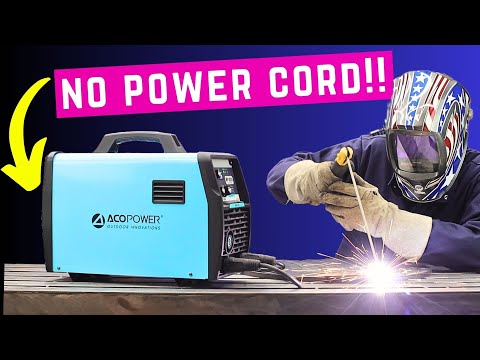 Welding OFF the Grid:  ACO Power WELDER!