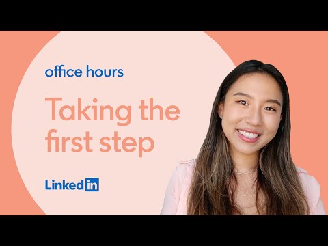 Taking the first step | Office Hours with Angelica Song