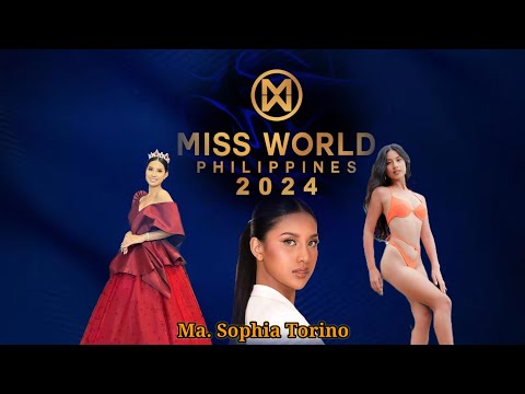 Ma. Sophia Torino for Miss World Philippines 2024 Baco, Oriental Mindoro #MWPH2024