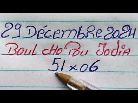 analiz boul Cho krazebank pou jodia 29 Dec 2024 #boulchopoujodia #bouldifeloto345 #ajktechtv #show9