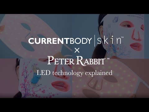 CurrentBody Skin X Peter Rabbit Limited Edition LED Light Therapy Mask - LED technology explained