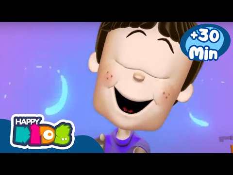 30 Min🎵 | 🎊Risas y Baile Con Canciones Infantiles✨😉 | Happy Kids 🌟🎉